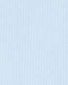 Baby Solid PurelySoft Footie 1-Piece Pyjamas - Blue, image 3 of 5 slides