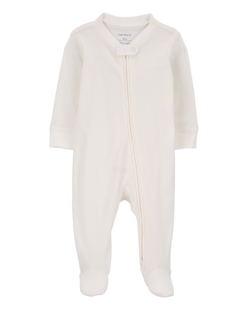 Baby 1 Piece Thermal Textured Footie Pyjamas