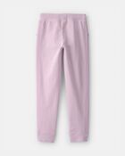 Filles - Pantalon de jogging en tricot avec cordon de serrage - Mauve, image 2 sur 4 diapositives