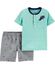 Turquoise/Grey