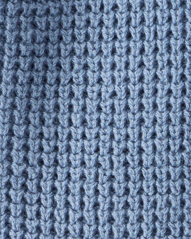 Baby Hooded Cotton Cardigan, image 3 of 4 slides