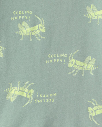 Tout-petit gar&ccedil;on - T-shirt &agrave; motif sauterelle &ndash; Vert, 