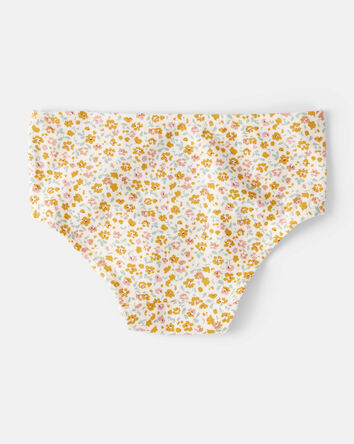 Toddler 7-Pack Floral Hearts Stretch Cotton Underwear, 