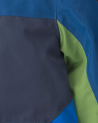 Boys  2 Piece Snowsuit With Chest Pocket- Royal Blue, image 5 of 13 slides