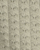 Filles - Cardigan boutonn&eacute; en tricot - Vert, image 2 sur 2 diapositives