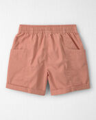 Boys 2-Piece Shorts Set Made with Organic Cotton in Citrus, image 4 of 8 slides