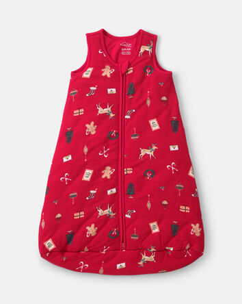 Baby Christmas 2-Way Zip PurelySoft&trade; Wearable Blanket - Red, 