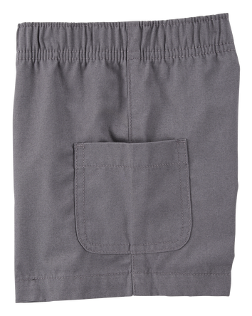 Toddler 2-Piece Construction Short Set - Tan/Grey, 