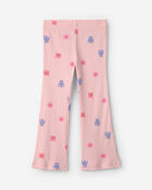 Baby Girl 2-Piece Monster Fleece Hoodie & Pant Set - Pink, image 2 of 5 slides