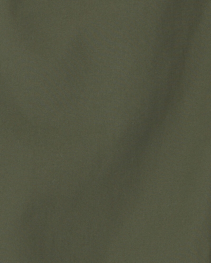 B&eacute;b&eacute; gar&ccedil;on - Ensemble 2 pi&egrave;ces blouson &agrave; carreaux et pantalon en molleton &ndash; Vert, image 4 sur 4 diapositives