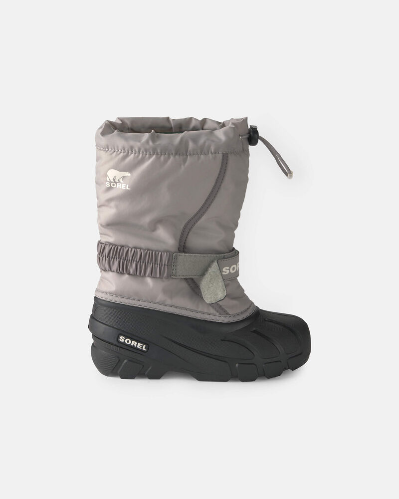 Girls SOREL Flurry&trade;Winter Snow Boot - Grey, image 3 of 3 slides