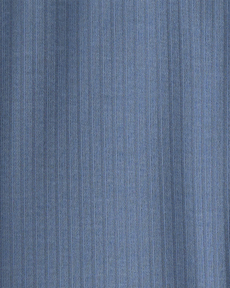 Baby Boy 2-Way Zip PurelySoft Sleeper - Blue, image 4 of 8 slides