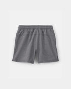 Boys Pull-On Active Shorts - Grey, image 2 of 4 slides