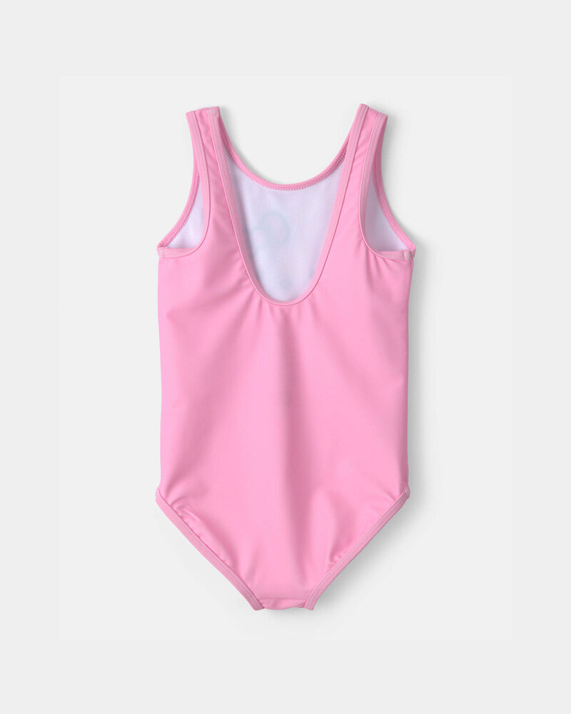 Toddler Girl 1-Piece Hello Kitty&reg; Swimsuit - Pink, image 2 of 4 slides