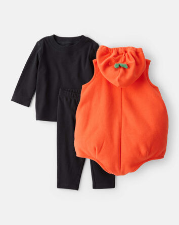 Baby 3-Piece Pumpkin Halloween Costume, 