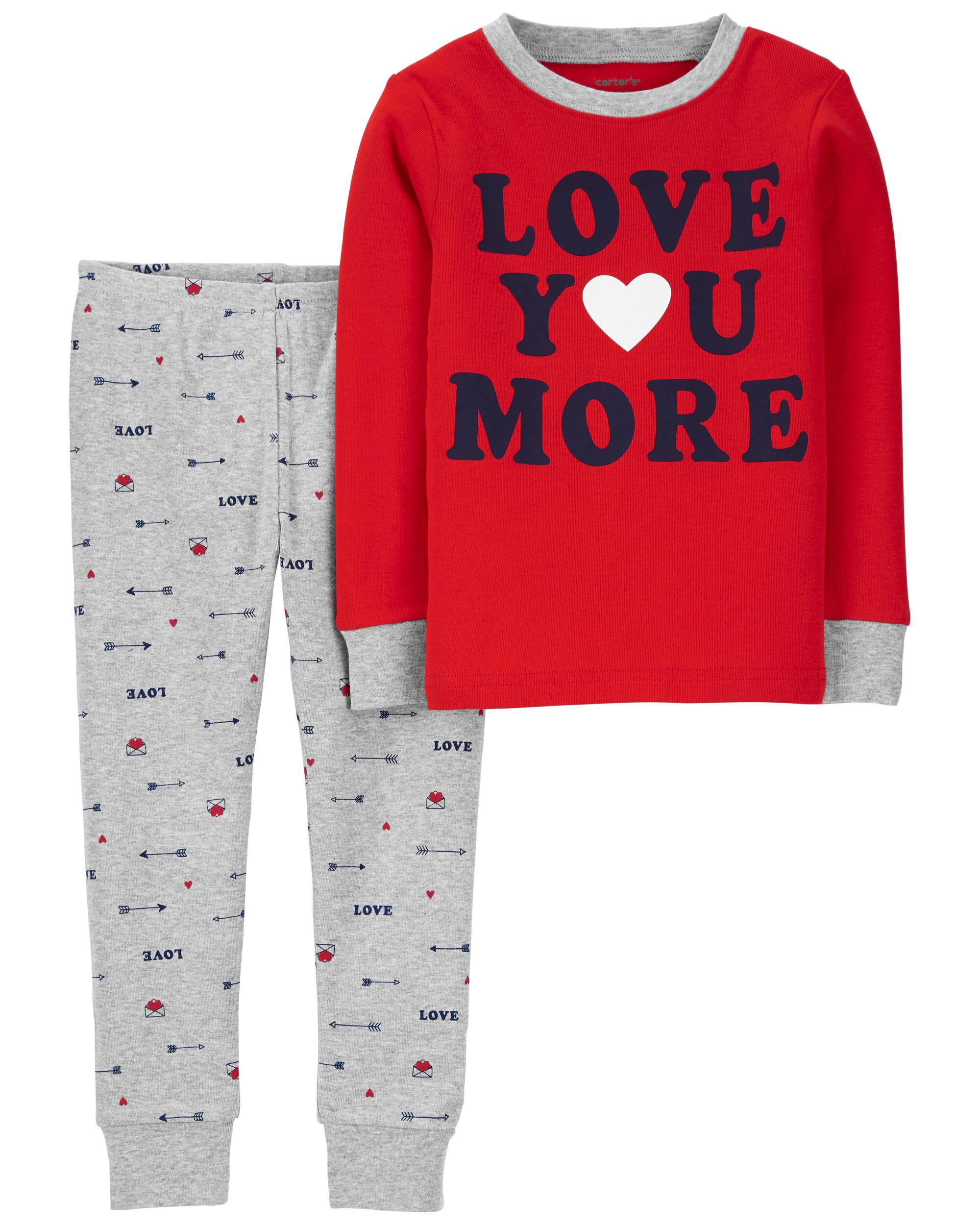 carters valentines pajamas