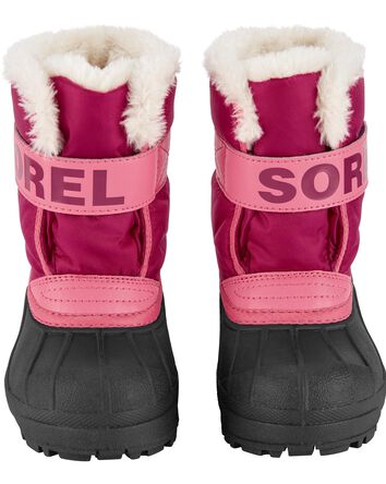 Girls SOREL Snow Commander Winter Boot, 
