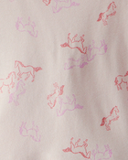 Girls Horse Print Dress, image 3 of 4 slides