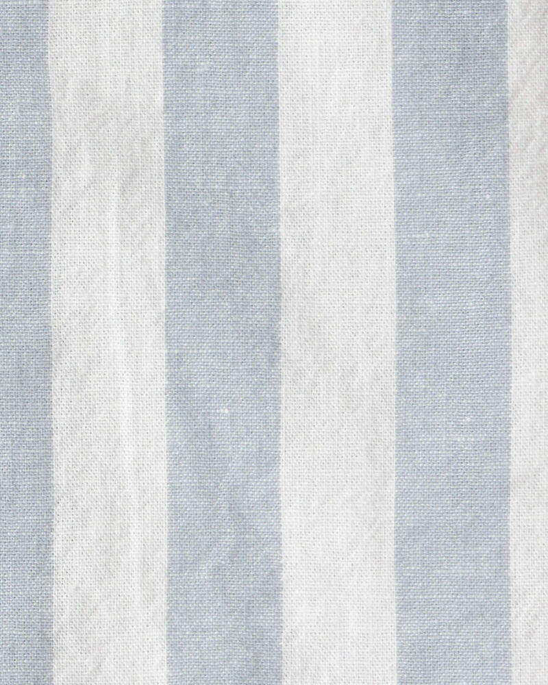 Baby Boy 2-Piece Top & Short Set - Blue, image 2 of 4 slides