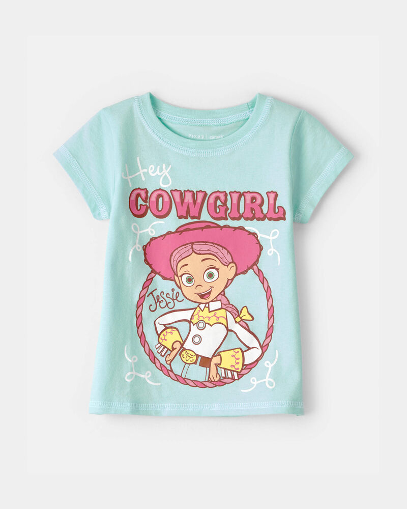 Tout-petit fille - T-shirt &agrave; imprim&eacute; - Turquoise, image 1 sur 2 diapositives