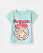 Tout-petit fille - T-shirt &agrave; imprim&eacute; - Turquoise, image 1 sur 2 diapositives