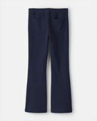 Filles - Pantalon d&rsquo;uniforme &eacute;vas&eacute; - Bleu marine, image 2 sur 3 diapositives