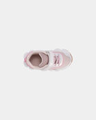 Toddler Girl Athletic Shoe - White/Pink, image 4 of 6 slides