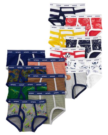 Kid 14-Pack Cotton Briefs, 