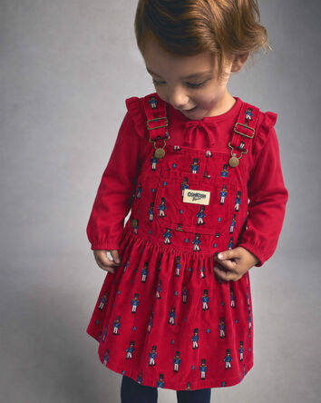 Toddler Girl Long-Sleeve Top - Red, 