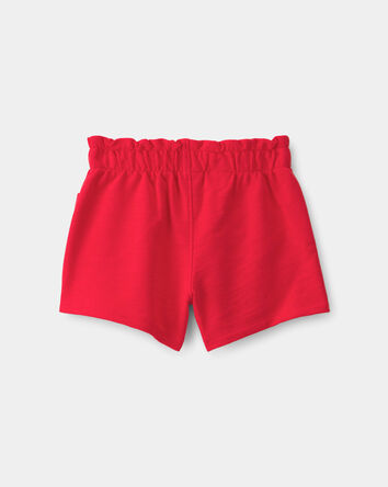 Tout-petit fille - Short en jersey bouclette - Rouge, 
