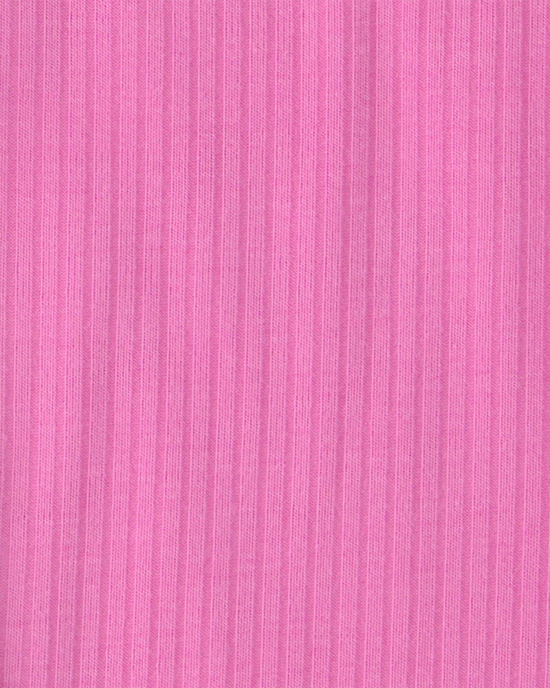 B&eacute;b&eacute; fille - Emballage 2 barboteuses &agrave; manches longues PurelySoft, flamant - Rose/Ivoire, image 3 sur 4 diapositives