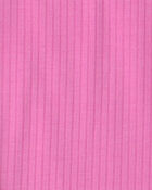 B&eacute;b&eacute; fille - Emballage 2 barboteuses &agrave; manches longues PurelySoft, flamant - Rose/Ivoire, image 3 sur 4 diapositives