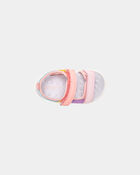 Baby Girl Every Step&reg; First Walker Sandals - Pink/Purple, image 4 of 6 slides