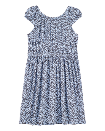 Kid Floral Viscose Dress, 
