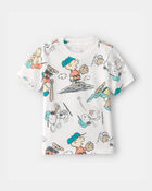 Tout-petit - T-shirts &agrave; imprim&eacute; Snoopy des Peanuts&trade; &ndash; Blanc, image 1 sur 2 diapositives