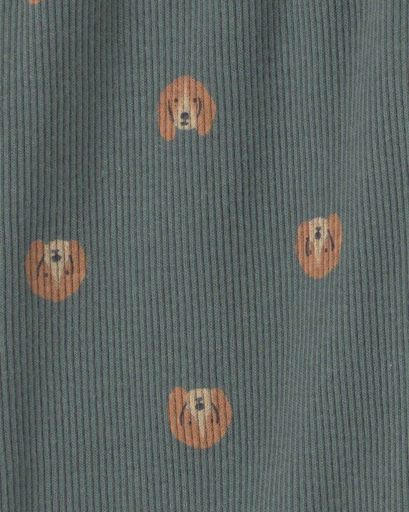B&eacute;b&eacute; gar&ccedil;on - Emballage 2 pantalons &agrave; chiens &ndash; Brun/Vert, image 3 sur 4 diapositives
