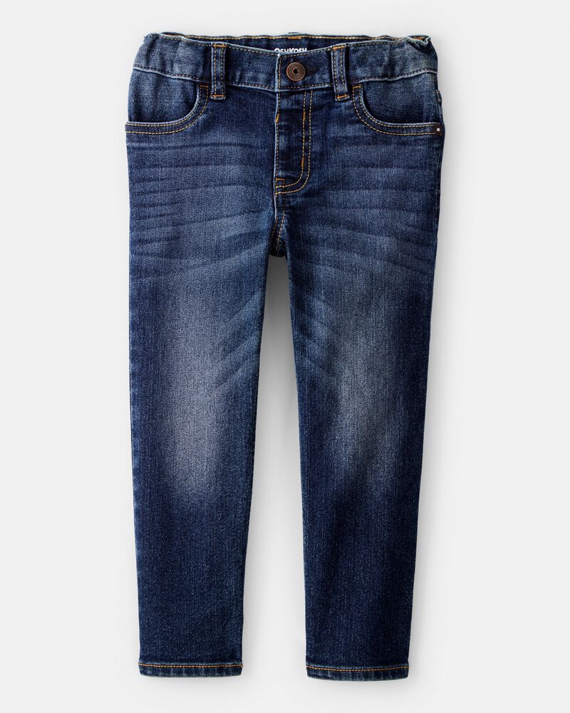 Enfant en bas &acirc;ge Jeans classique - d&eacute;lavage bleu Rail Tie  , image 1 sur 3 diapositives