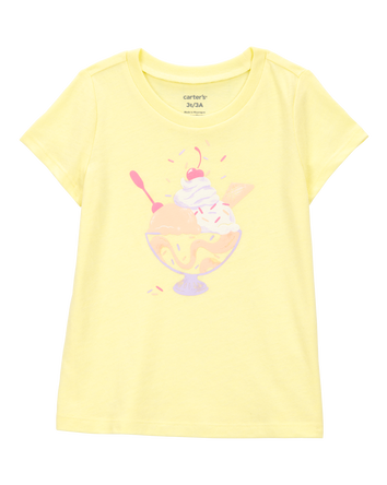 Toddler Ice Cream Sundae Graphic Tee, 