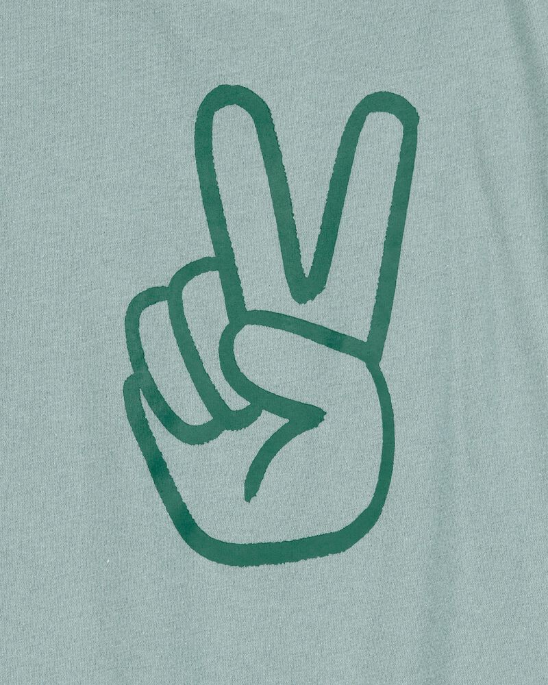 Kid 'My Bad' Short-Sleeve Graphic Tee - Green, image 4 of 5 slides