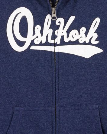 Kid OshKosh Logo Zip Jacket, 