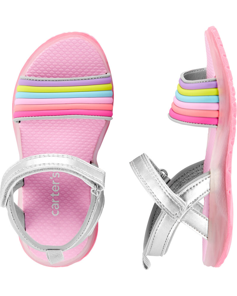 Rainbow LightUp Sandals