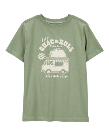Kid Guac & Roll Graphic Tee, 