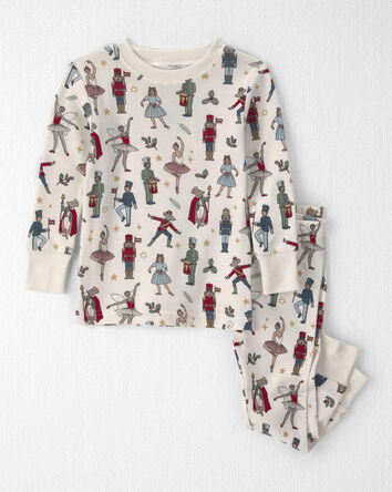 B&eacute;b&eacute; - Pyjama 2 pi&egrave;ces en coton biologique &agrave; motif Casse-noisette, 