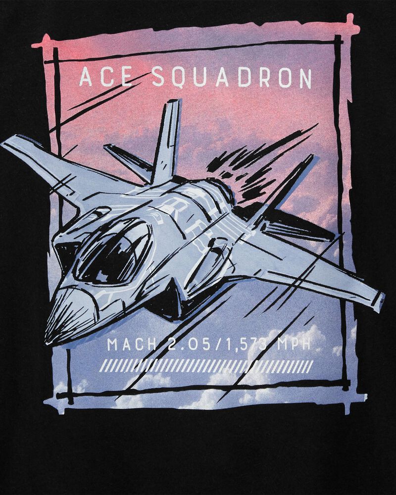 Ace Squadron Plane Jersey Tee, image 2 of 3 slides