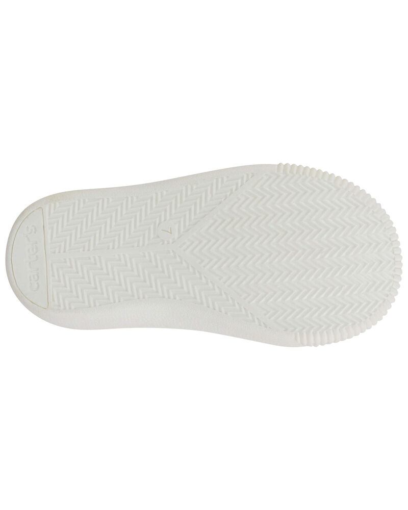 Enfant Espadrilles à tige haute à effet métallique, image 5 sur 6 diapositives