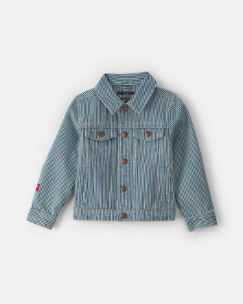 Toddler Hickory Denim Jacket &ndash; Light Wash, 