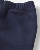 Baby Boy 2-Piece Organic Cotton French Terry Top & Pant Set, image 2 of 5 slides