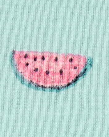 Baby 4-Piece Watermelon 100% Snug Fit Cotton Pyjamas, 