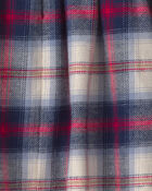 Baby Girl 2-Piece Plaid Flannel Long-Sleeve Dress Set, image 4 of 6 slides