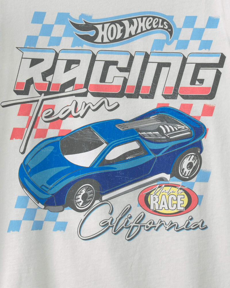 Boys Hot Wheels&trade; Graphic Tee - White, image 2 of 2 slides
